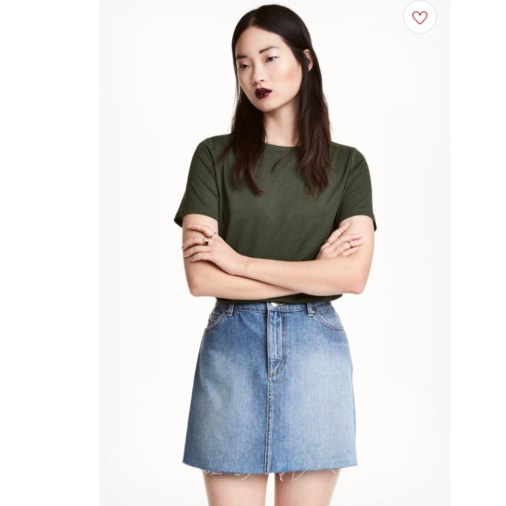 Olive green H&M Tee